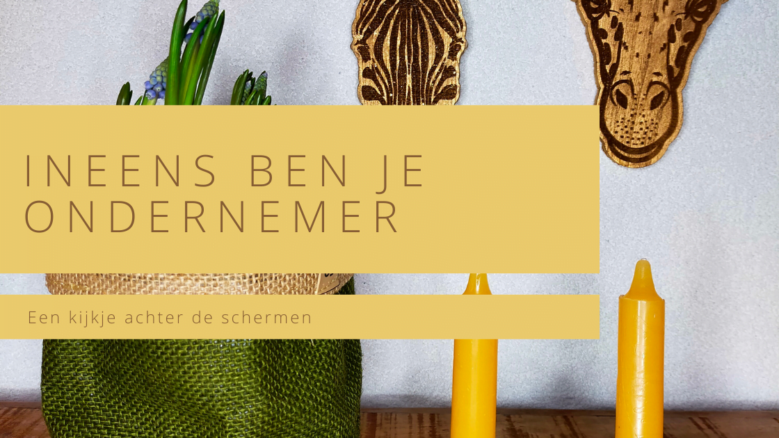 ineens ben je ondernemer