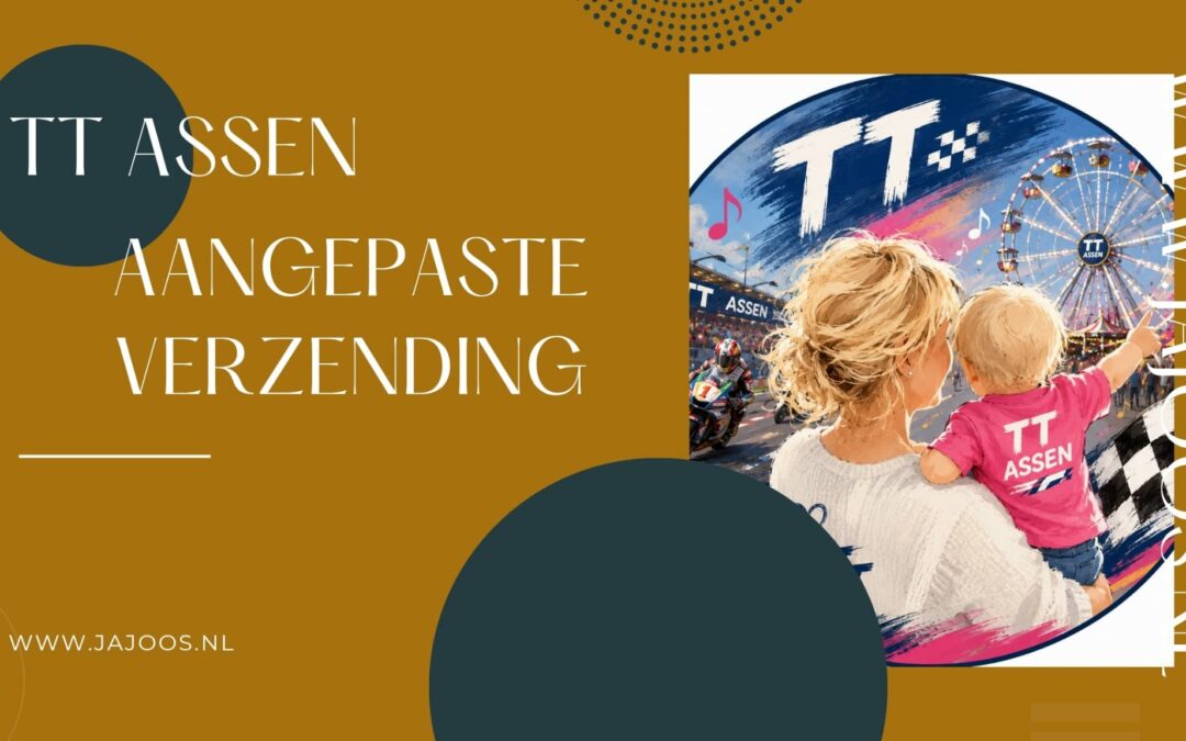 TT Assen, aangepaste verzendingen. Leuke markten & juf en meester bedanken